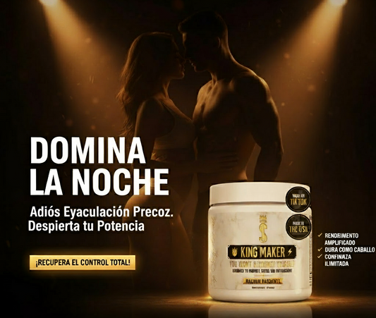 🔥K1NG MAKER POTENCIADOR MASCULINO EN CAPSULAS (IMPORTADO)🤴🏻🔥